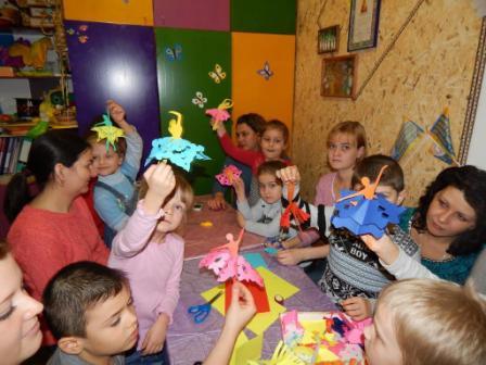 В студии &laquo;Куклята&raquo; прошел семейный вечер